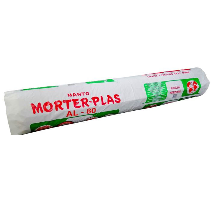 MORTER PLAS AL-80 POLYESTER FOIL ALUMINIO (3.5mm ESPESOR) X 11 METROS