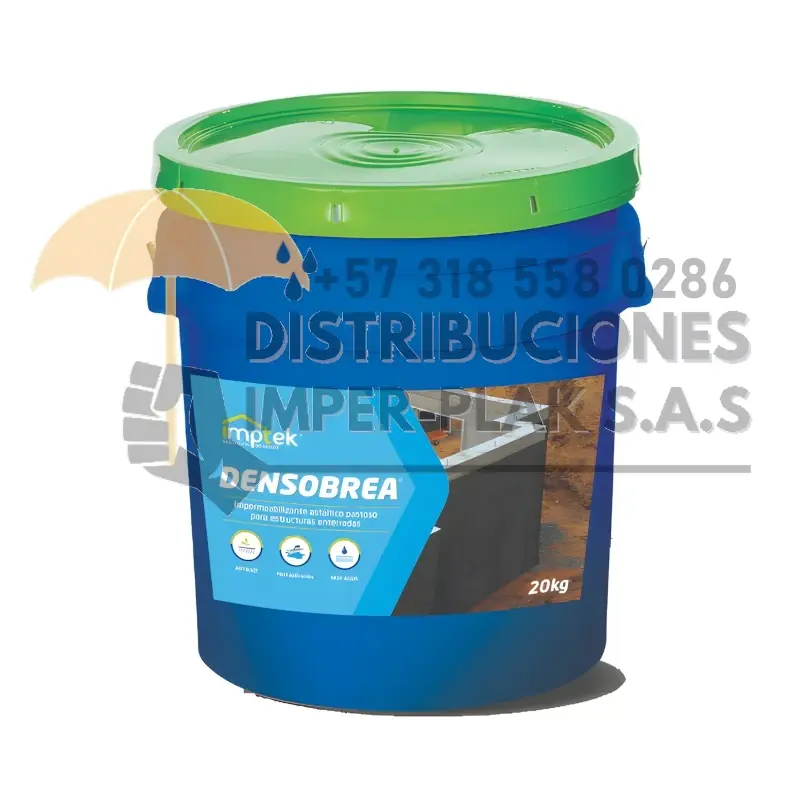 DENSOBREA ANTIRAIZ, IMPERMEABILIZANTE A BASE DE AGUA X 20kg