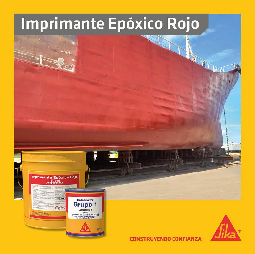 Miniatura: IMPRIMANTE EPÓXICO ROJO (AB) CO IMPRIMANTE X 1.25gal