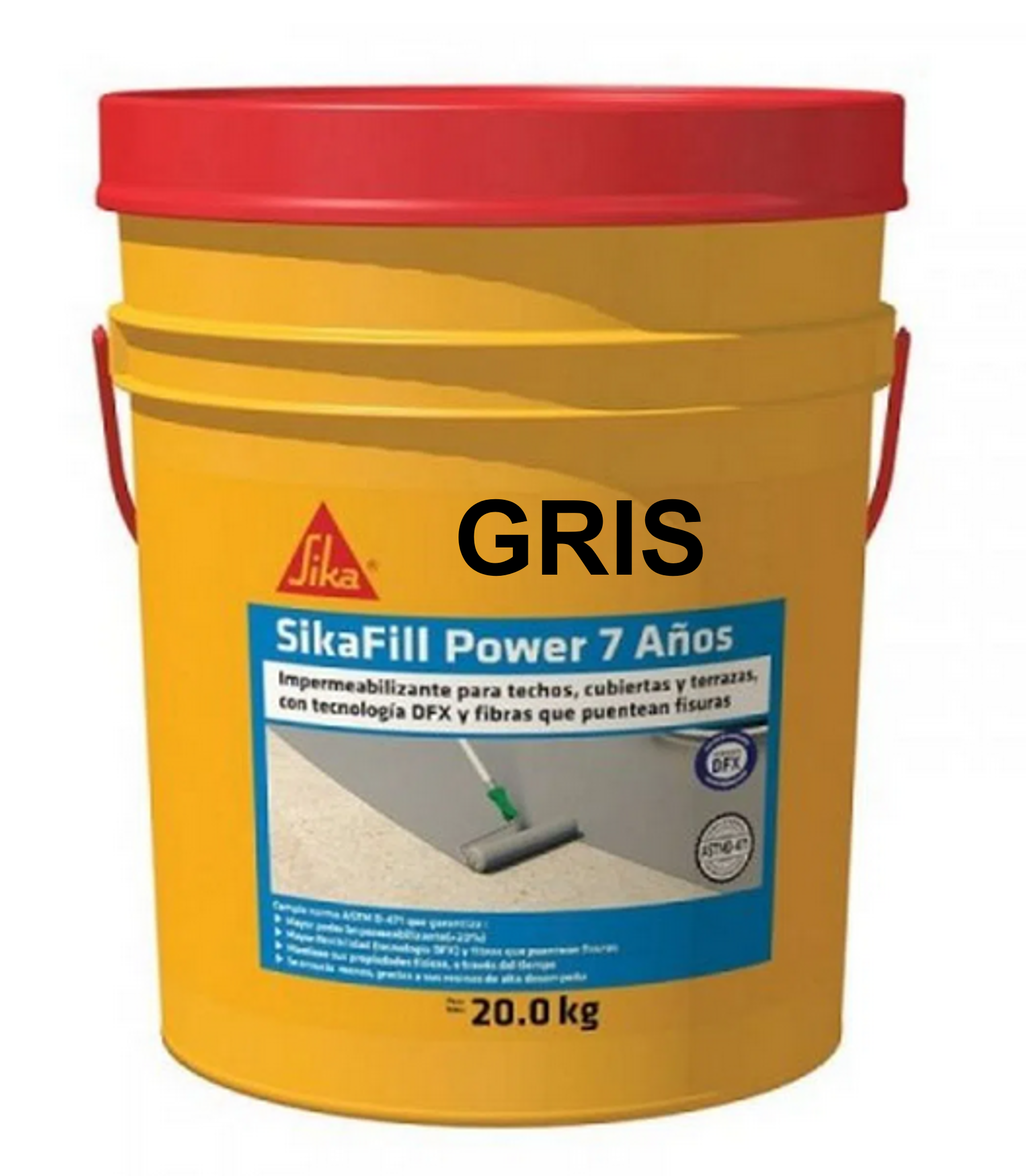 SIKAFILL POWER 7 AÑOS GRIS IMPERMEABILIZANTE X 22kg