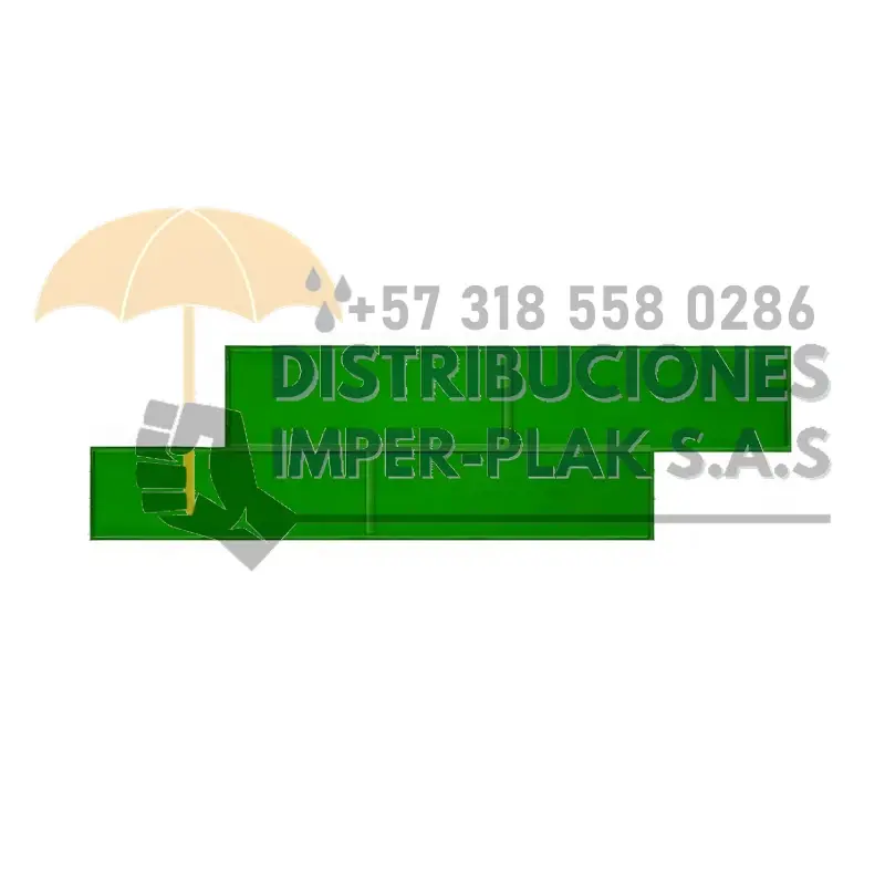 MOLDE PARA CONCRETO ADOQUÍN 30x10 X 74,8cm x 20cm