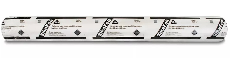 Miniatura: SIKAFELT FV-225 (1,27mX120m) TELA PARA IMPERMEABILIZAR X 1 UN