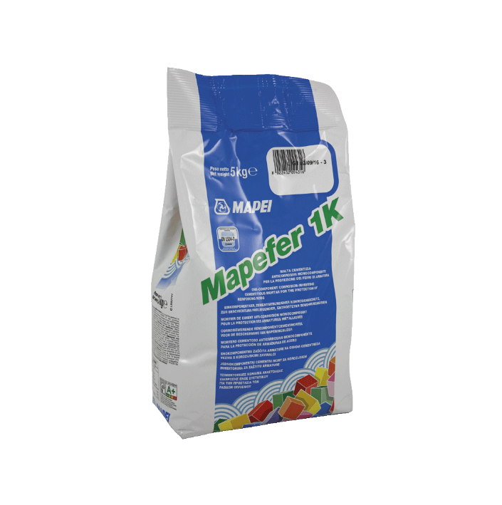 MAPEFER 1K MORTERO PARA PROTECCIÓN DE ESTRUCTURA X 5kg