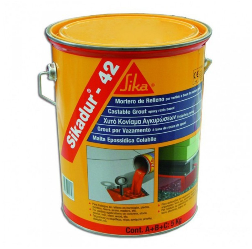 SIKADUR-42 LE PLUS CO GROUT EPÓXICO PARA ANCLAJE X 16.7kg