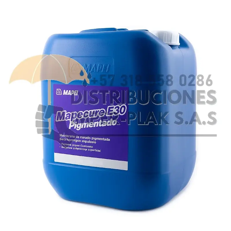 MAPECURE E30 PIGMENTADO AGENTE DE CURADO REFLECTIVO X 20kg