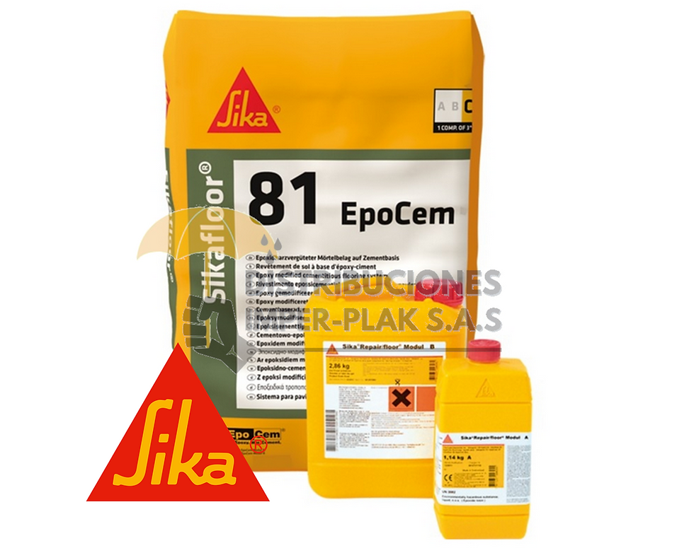 SIKAFLOOR-81 EPOCEM COMPONENTE C MORTERO FLUIDO X 19kg