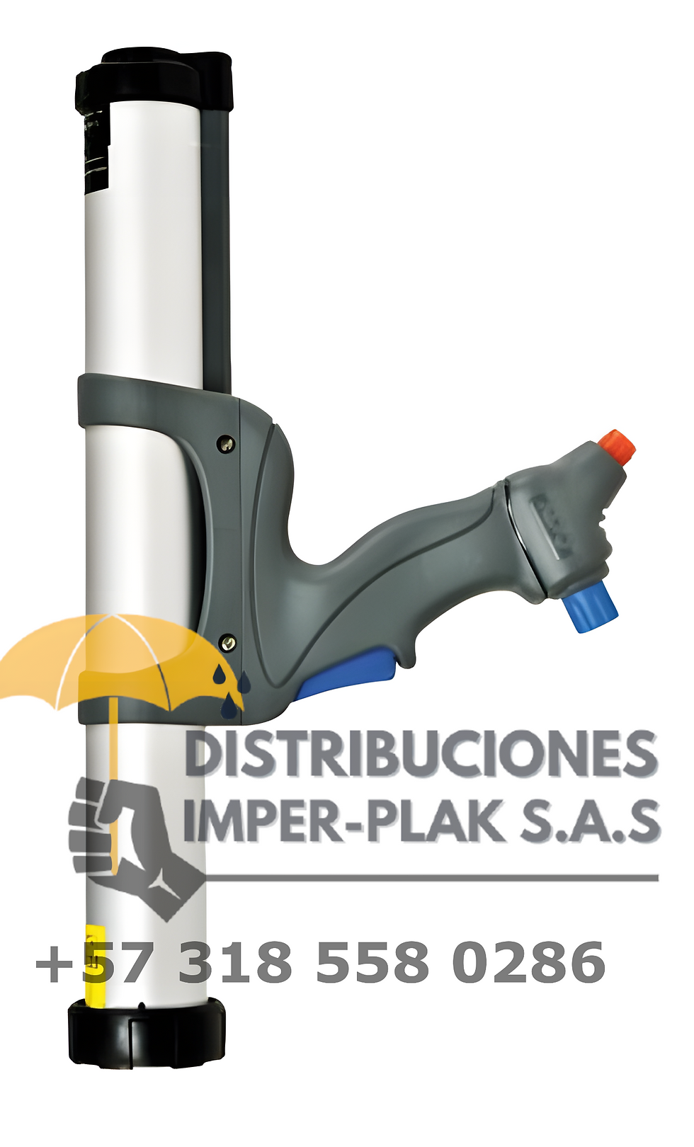 SOUDAL PISTOLA NEUMÁTICA SALCHICHA APLICADOR X 1 UND