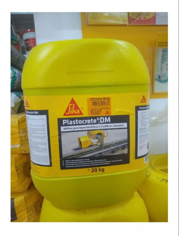 Miniatura: SIKA PLASTOCRETE DM IMPERMEABILIZANTE X 20kg