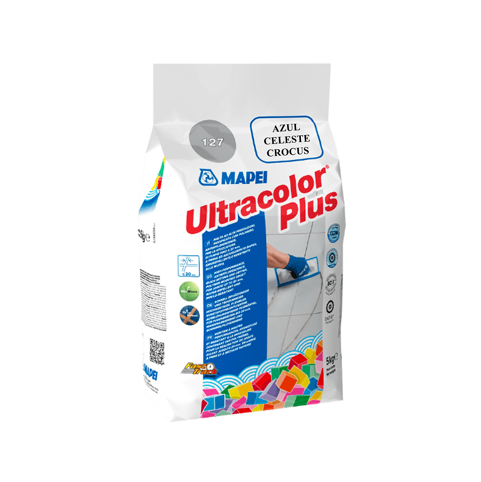 ULTRACOLOR PLUS AZUL CELESTE CROCUS X 5 KG BOQUILLA PARA TERRAZAS