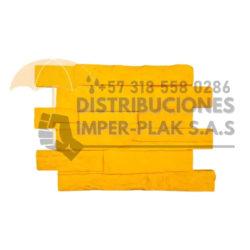 MOLDE PARA CONCRETO PIEDRA PIZARRA II X 54,3cm x 38,5cm