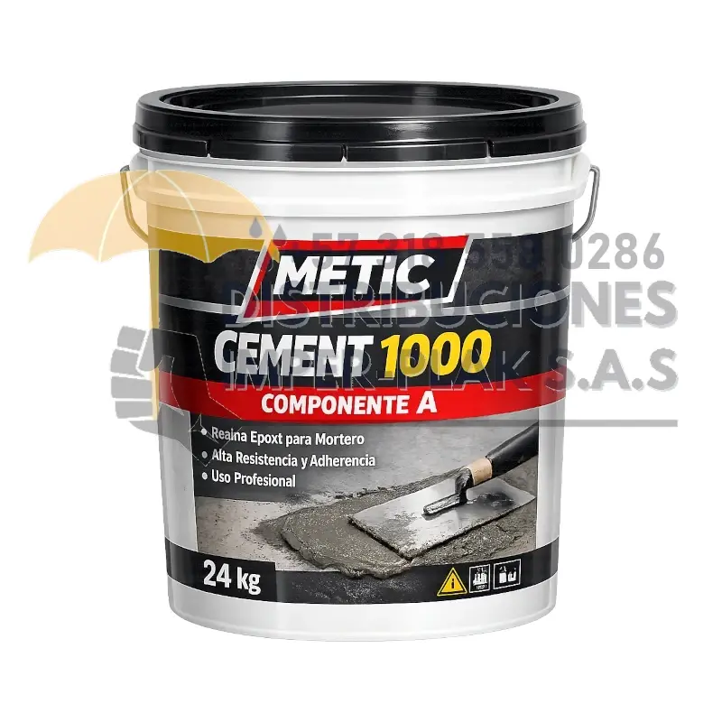 METIC CEMENT 1000 IMPERMEABILIZANTE X 24kg