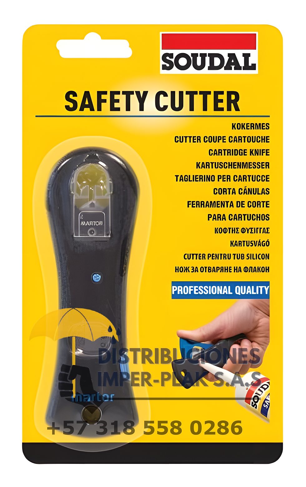 SOUDAL SAFETY CUTTER X 1 UND