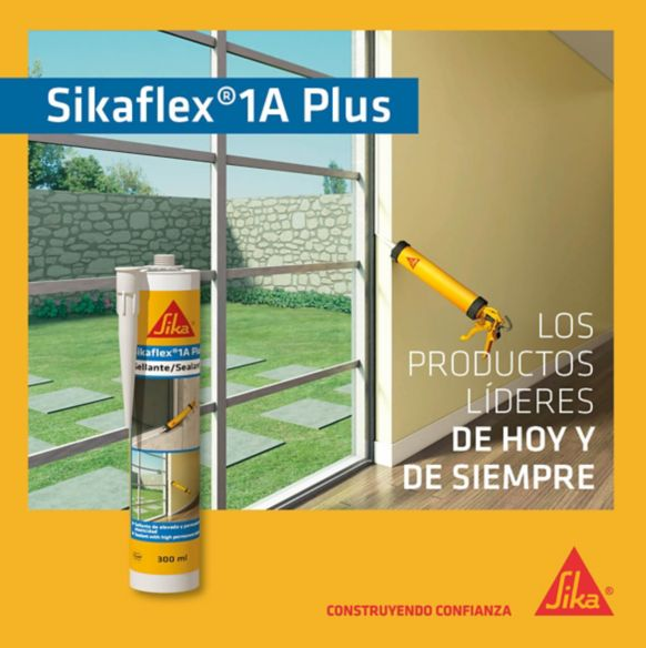 Miniatura: SIKAFLEX-1A PLUS I-CURE BLANCO SELLADOR ELÁSTICO X 600ml