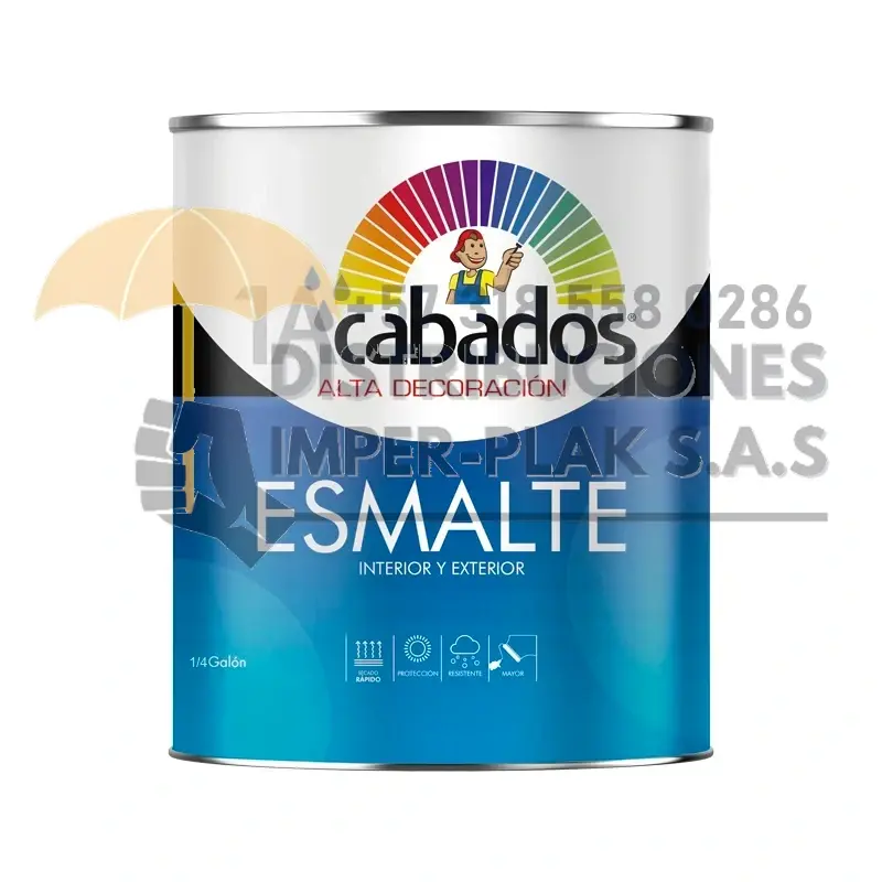 ESMALTE VERDE ESMERALDA X 1/4 Galón