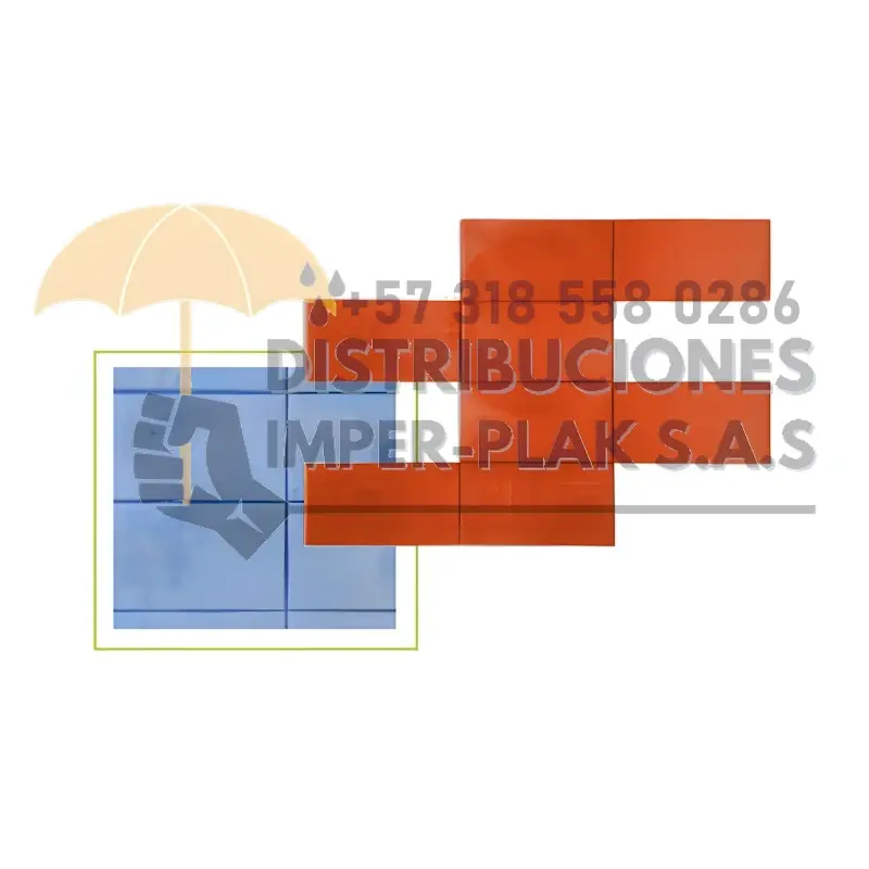 MOLDE TRADICIONAL PISOS CONCRETO ESTAMPADO TIPO ADOQUIN MT-39