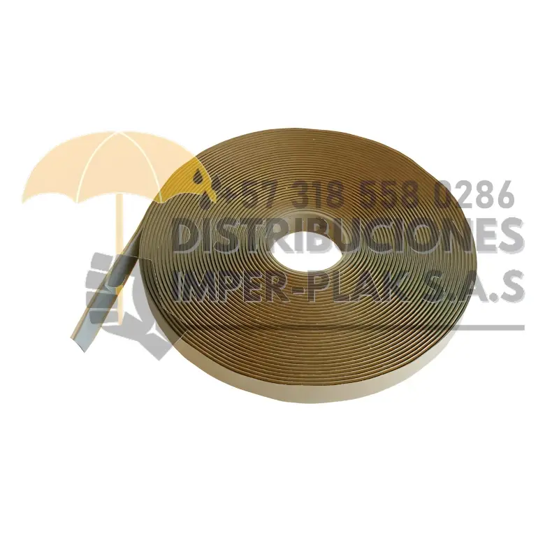 SIKALASTOMER 1/4" GRIS (6.3m x 6.3mm) CINTA BUTÍLICA X 9.1m