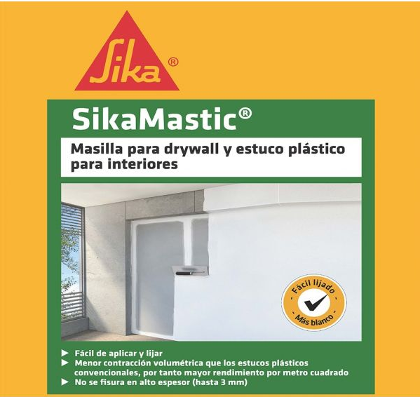 Miniatura: SIKAMASTIC MASILLA 2 EN 1 PARA ACABADOS DE DRYWALL X 28kg