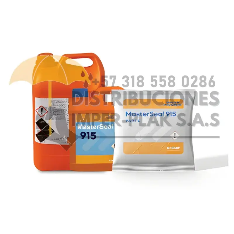 Miniatura: BASF MASTERSEAL 915 ADHESIÓN CAPA SUPERIOR SISTEMAS DE REVESTIMENTO