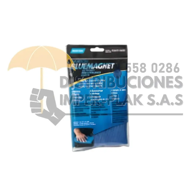 PAÑO DE MICROFINA AZUL X 1 und