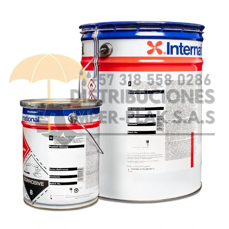 Miniatura: INTERSEAL 670HS BASALT GREY EPOXI TOLERANTE A SUPERFICIES X 1 GALÓN