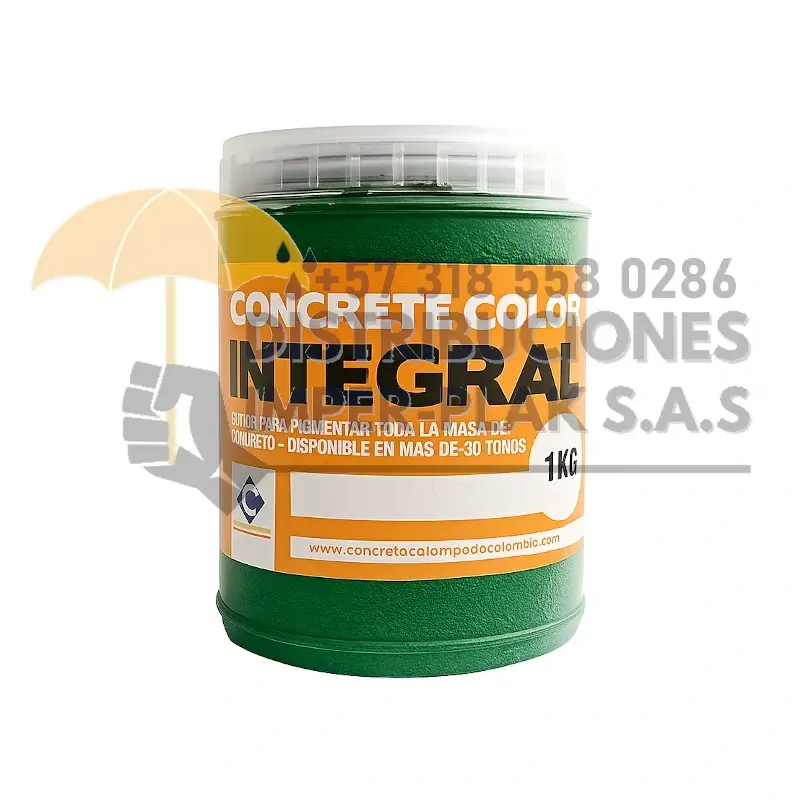 CONCRETE INTEGRAL VERDE IN-06 X 1kg