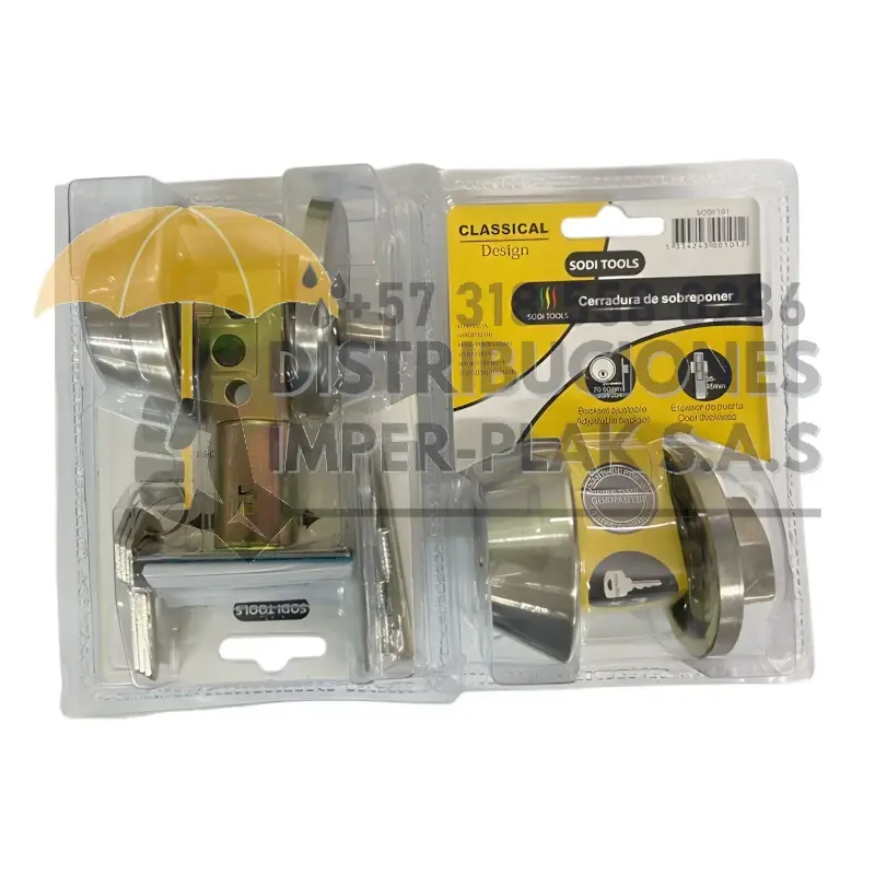 CERRADURA DE SOBREPONER DISEÑO CLÁSICO X 1 und