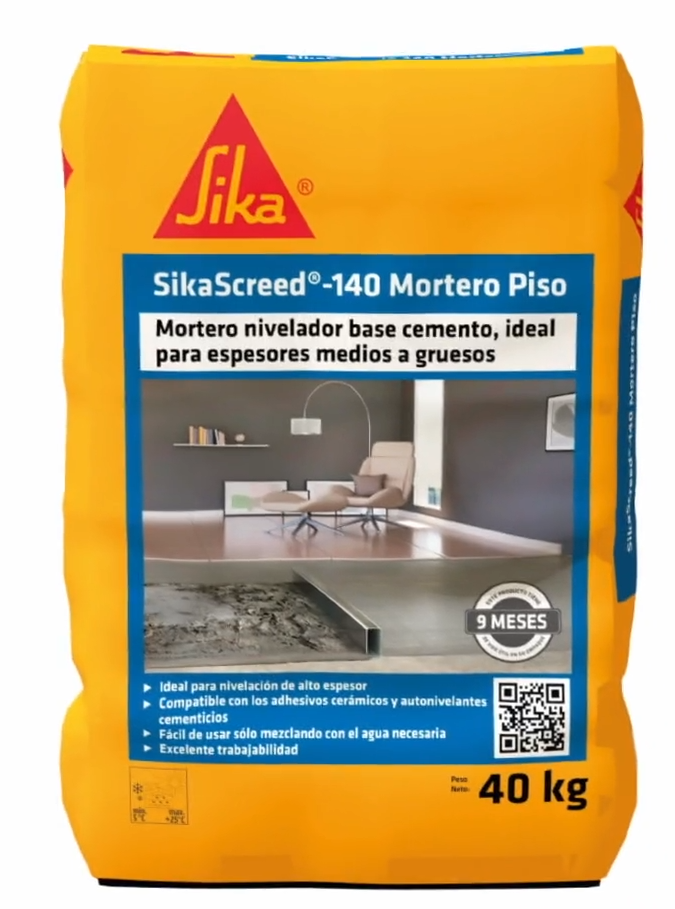 SIKASCREED-140 MORTERO PISO X 40kg
