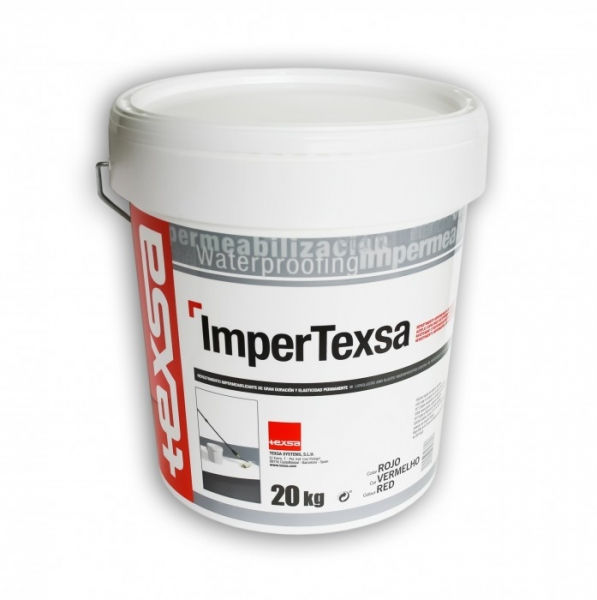 IMPERTEXSA BLANCO IMPERMEABILIZANTE ACRÍLICO 12 AÑOS X 4,7 KG
