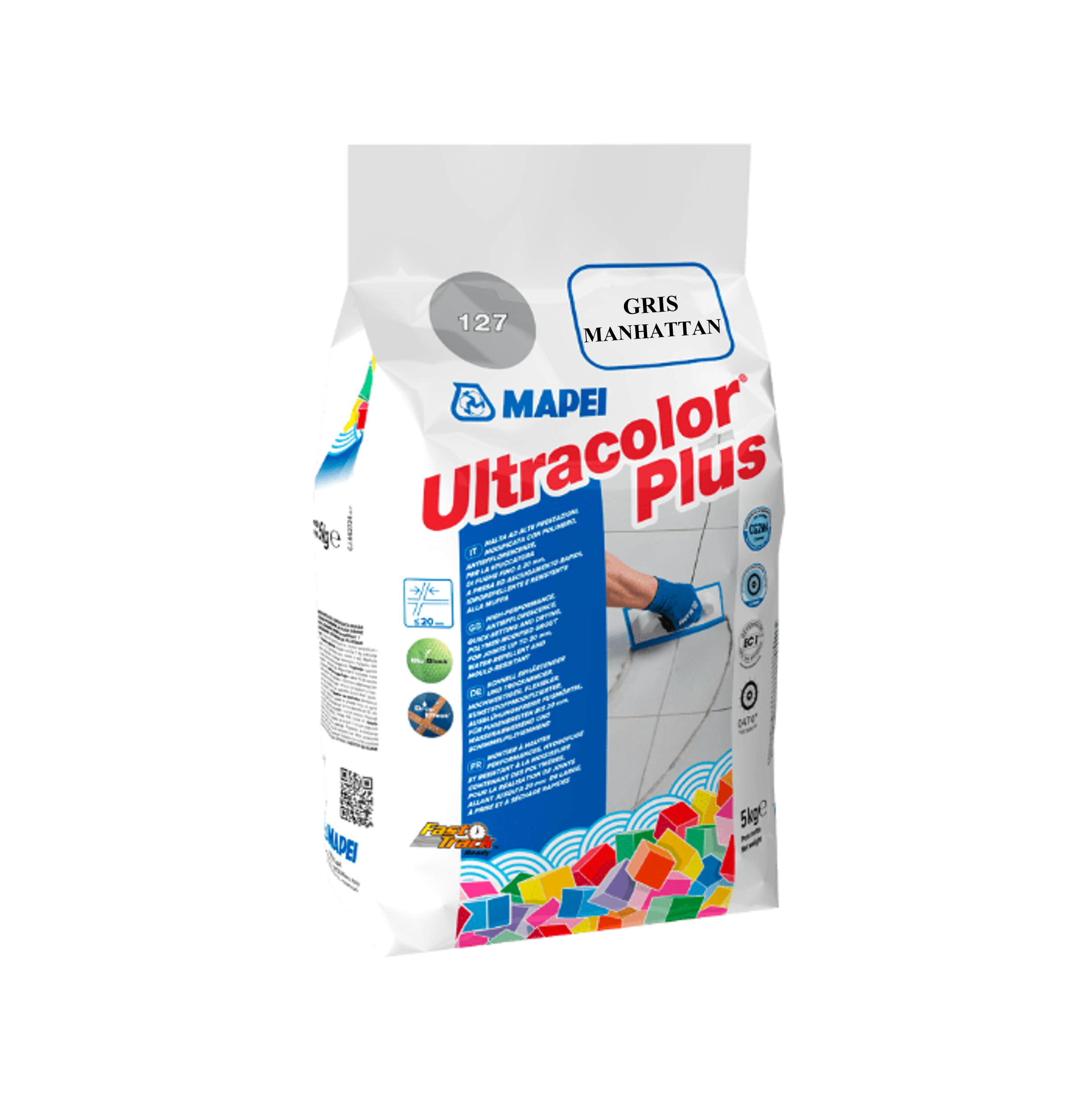 ULTRACOLOR PLUS 110 GRIS MANHATTAN BOQUILLA PARA INTERIORES X 5kg