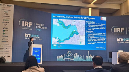 Parabol Uluslararası Karayolu Federasyonu (IRF) Dünya Kongresi 2024’te!