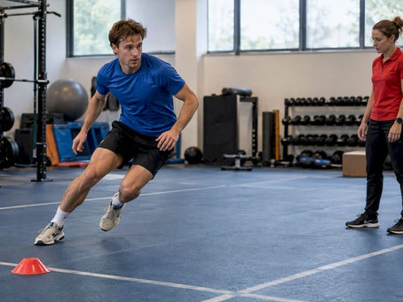 Sporter hervat de training onder begeleiding en met controle