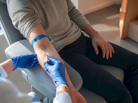 Bloedprik voor vitamine D-onderzoek