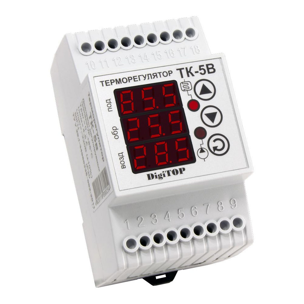 Трьохканальний терморегулятор DigiTOP ТК-5В Shopellectric