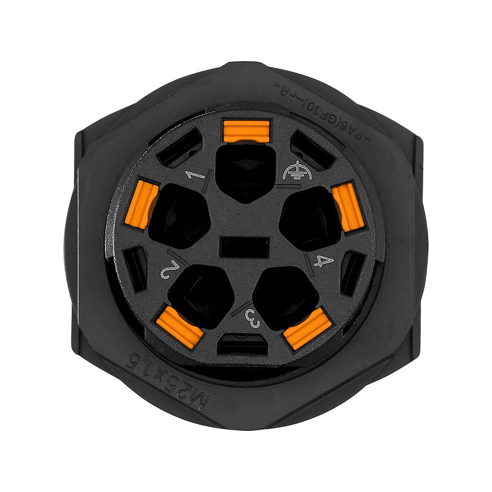 Прохідний з'єднувач IPD W 5F2,5 F M25 BK 1490378 Phoenix Contact Shopellectric