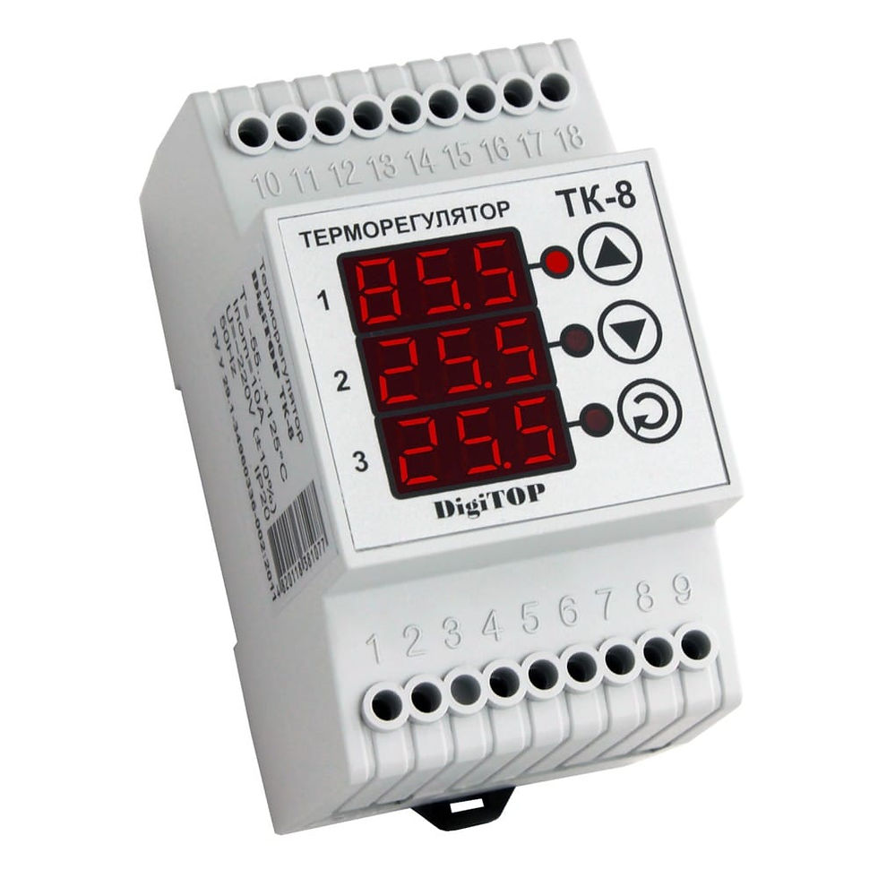 Терморегулятор (регулятор температури) ТК-8 DigiTOP Shopellectric
