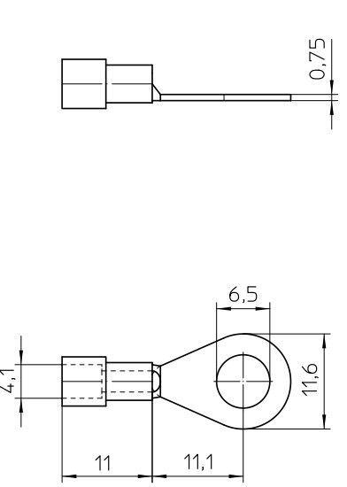 Кільцевий ізольований кабельний з'єднувач C-RCEI 1,5/M6 3241205 Phoenix Contact Shopellectric
