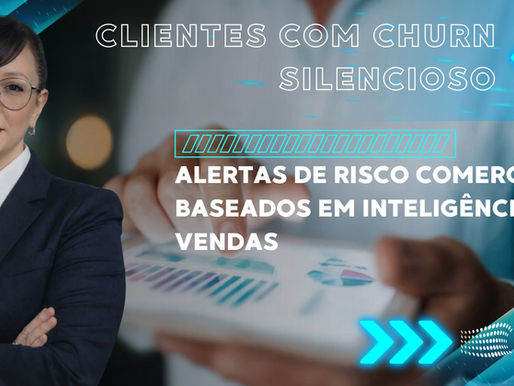Alertas de risco comercial baseados em Business Intelligence (BI) de Vendas