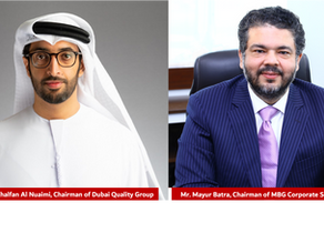 MBG Corporate Services joins Dubai Quality Group as a Silver partner to promote quality, innovation,