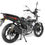 Miniature : Moto Roadster 125cc Homologué Kiden KD125-G (Montée Avec Top Case)