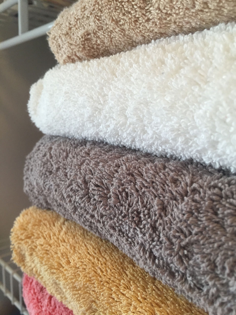 Fresh towels