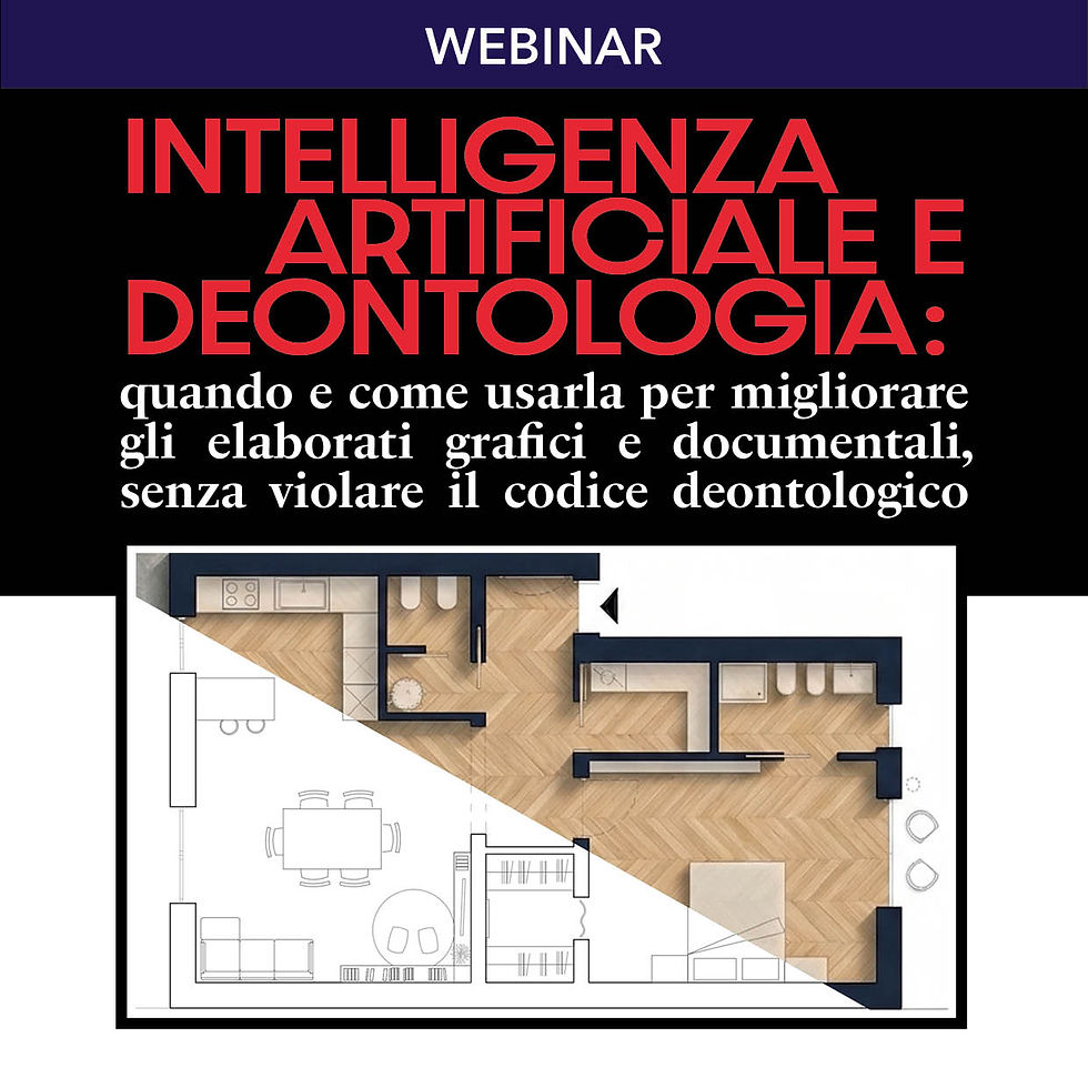 Intelligenza Artificiale e deontologia: quando e come usarla per migliorare gli elaborati grafici e documentali