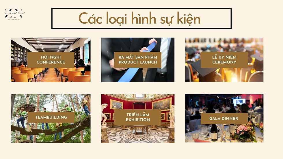 Mỗi doanh nghiệp luôn cần tổ chức sự kiện với các mục đích khác nhau. Hãy cùng Zina DaE tìm hiểu nhé