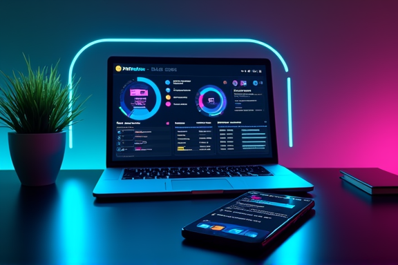 Mobile CRM for Outside Sales Teams - Laptop and Mobile Device