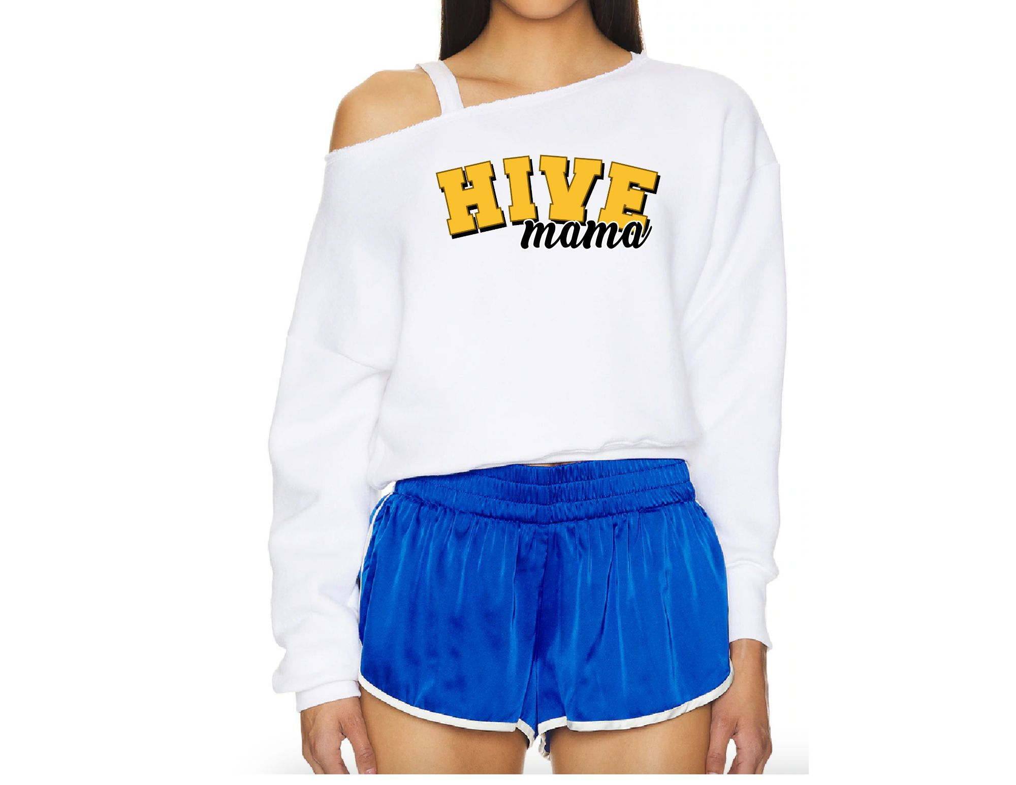 HP Football Hive Momma Off Shoulder