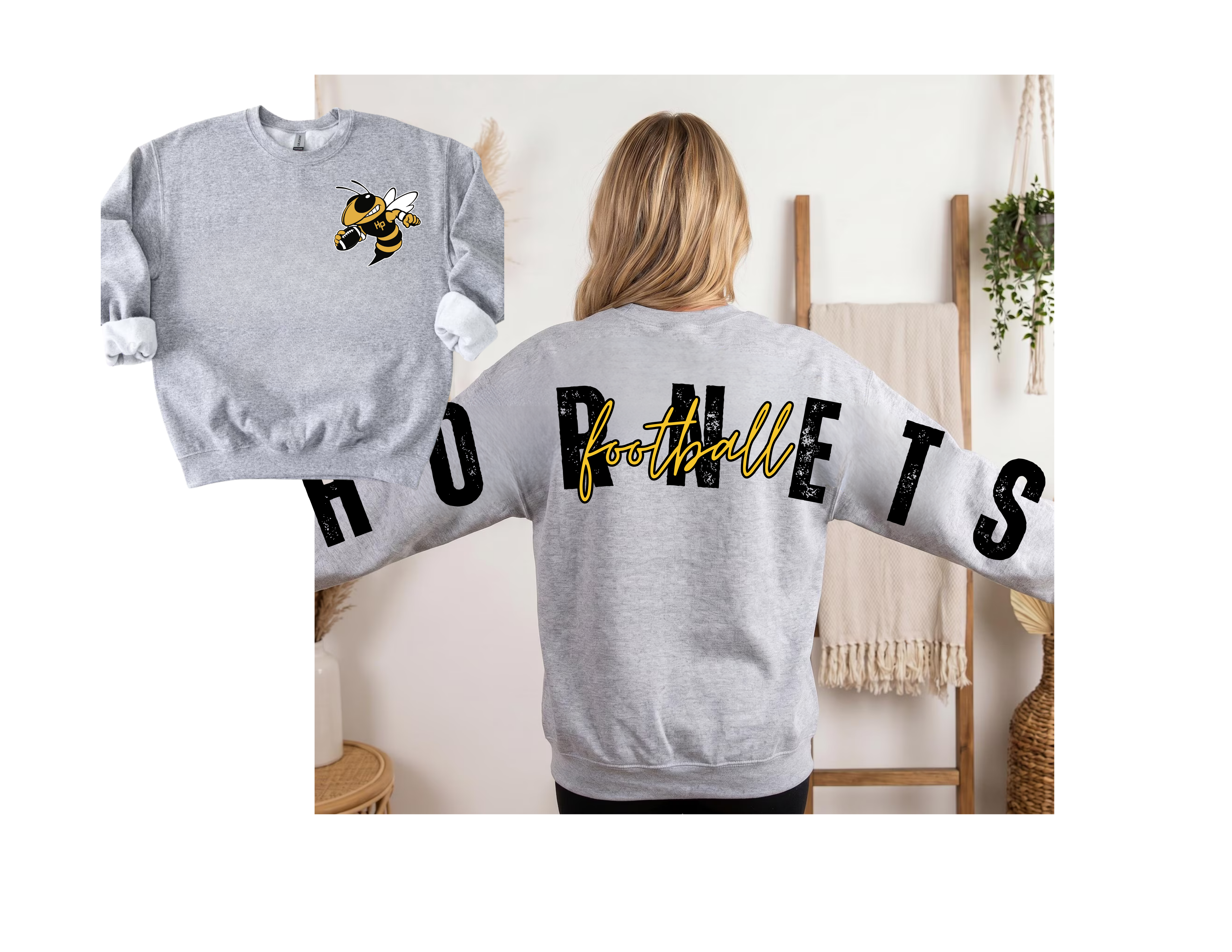 HP Football Big Back Sweatshirt