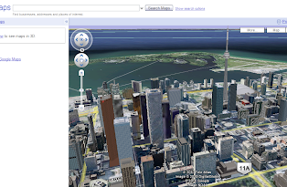 Google adds Earth to Maps. Yes!