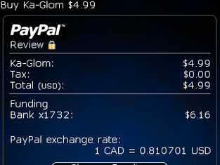 Blackbery App World = not amazing.