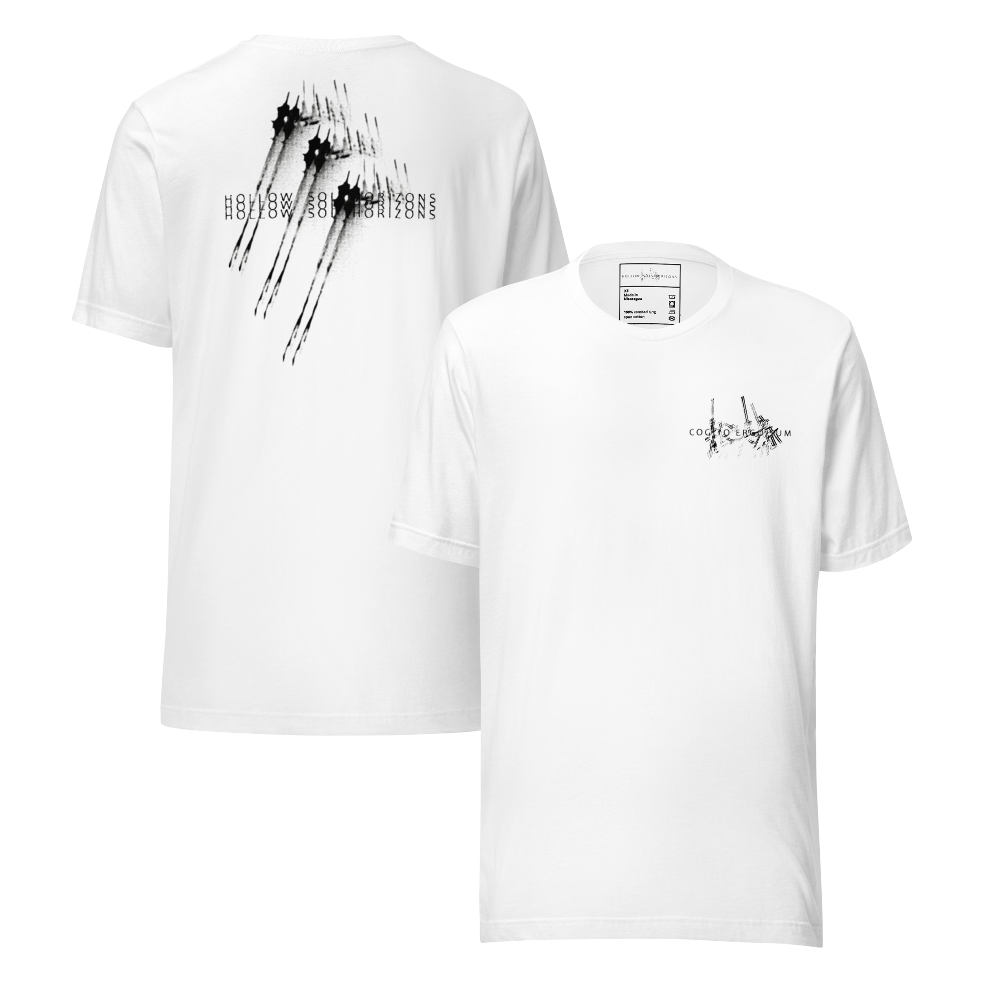 Hollow Sol Horizons _ T-Shirt - WHITE