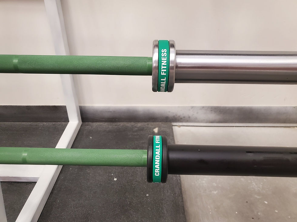 Thumbnail: CF Green Cerakote Olympic Bearing Bar 28.5 mm