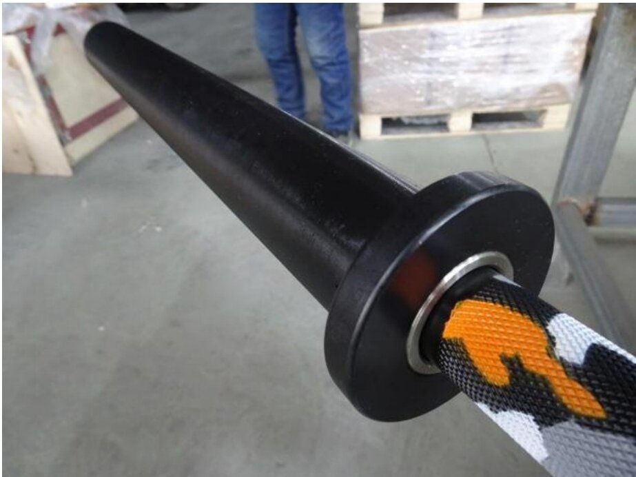 Thumbnail: CF Orange Camo Cerakote Power Bar with 29mm Handle